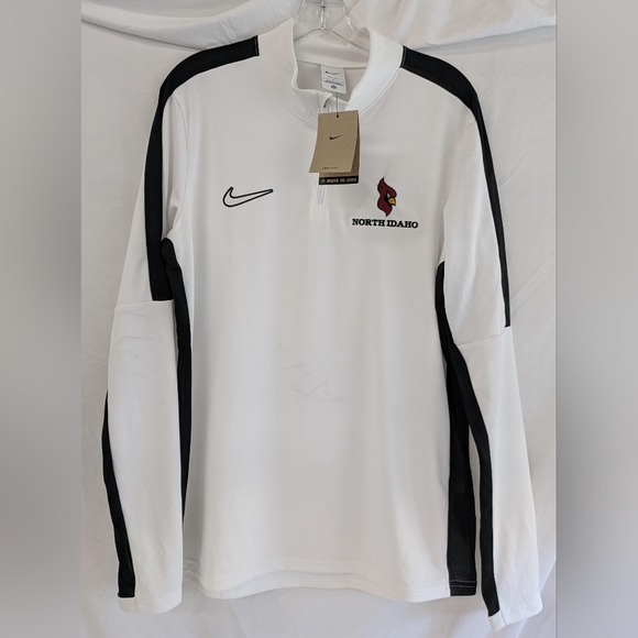 Nike Other - NWT Men's Nike Dri-FIT North Idaho Cardinals White Athletic Shirt Size Large